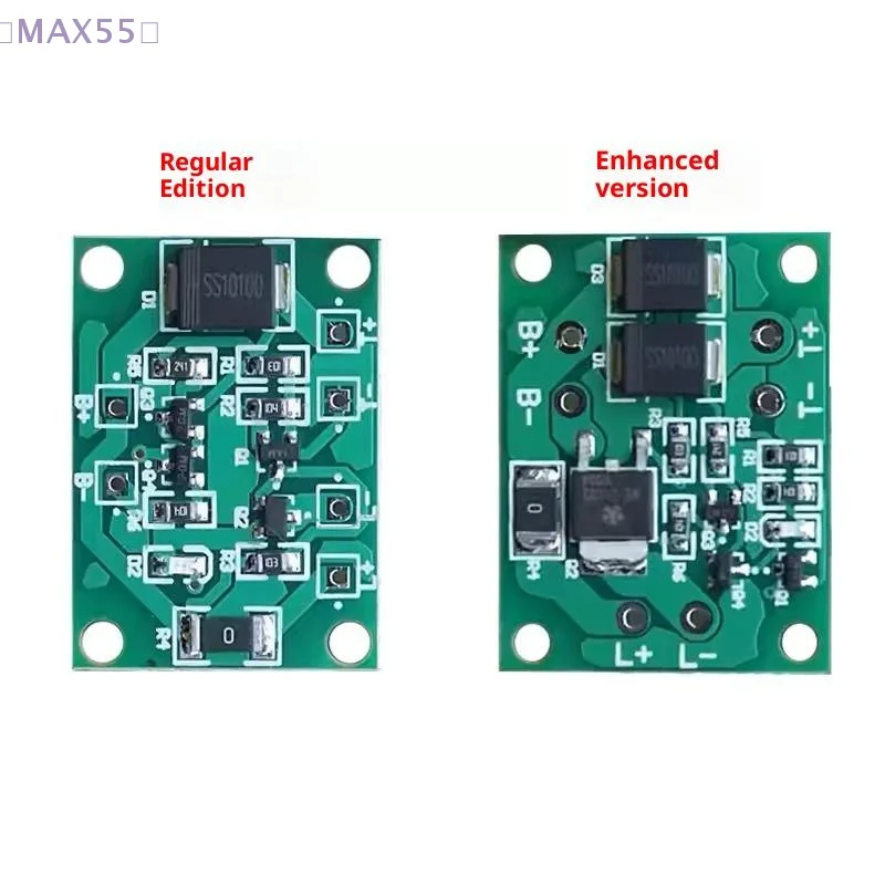 【MAX-55】1 Stück Garten-Straßenlaterne, 3–24 V, 4–10 A, Controller-Modul, automatisches Solarpanel, Batterieladegerät, Platine, LED-Steuerschalter
