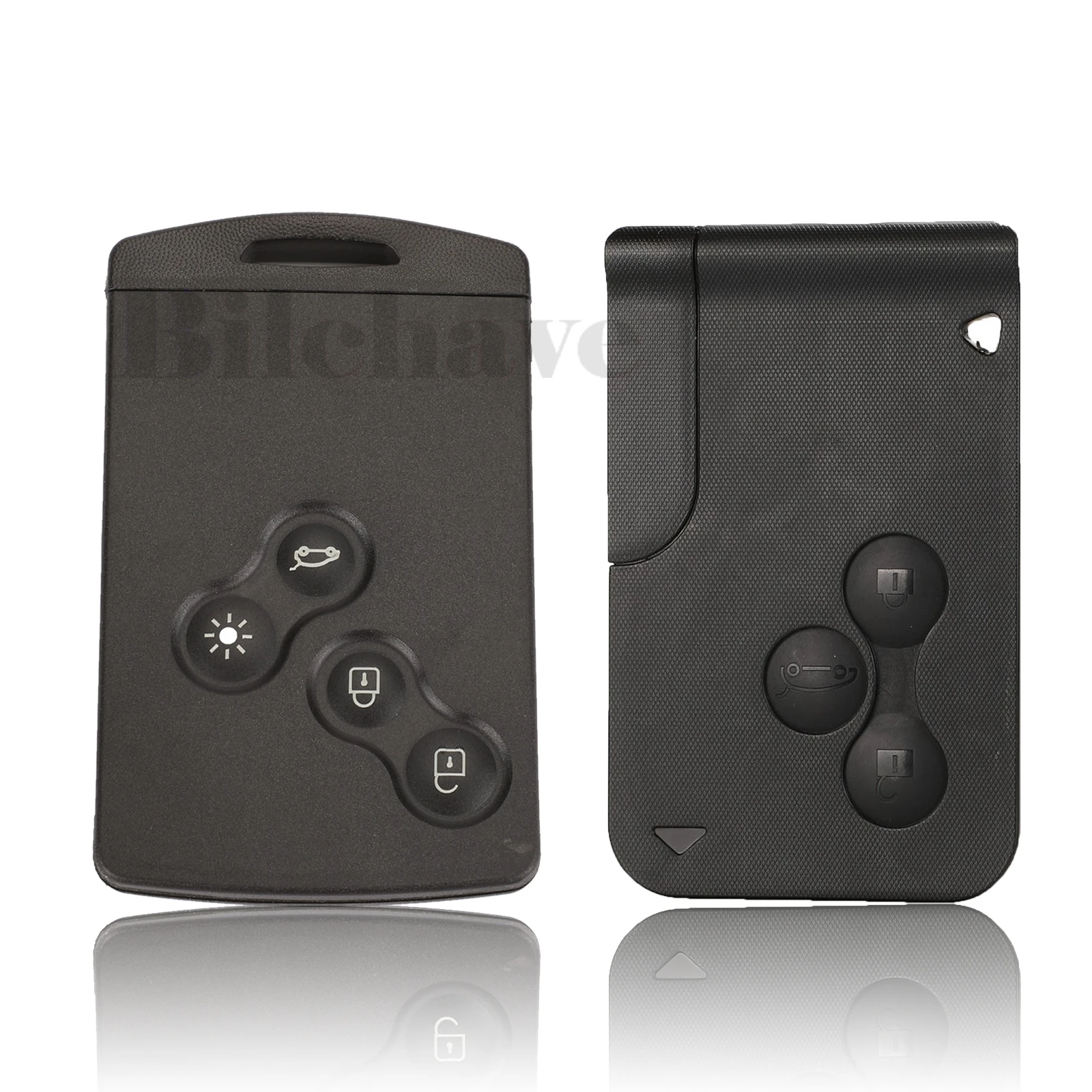 jingyuqin 3/4 Buttons Remote Car Key Shell For Renault Clio Logan Megane 2 3 Koleos Scenic FOB Va2 Blade Replacement