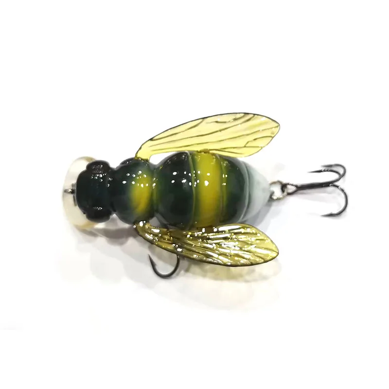 American River2sea Diving Bee Floating Mino Water System Insects Makou Bionic Lure False Bait