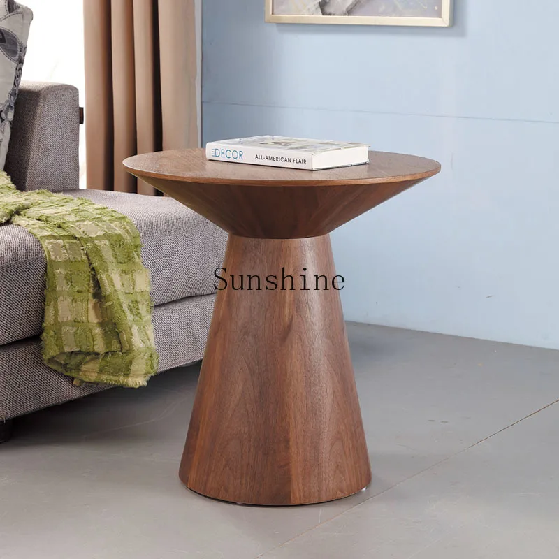 

Nordic creative leisure balcony small round table office tea table