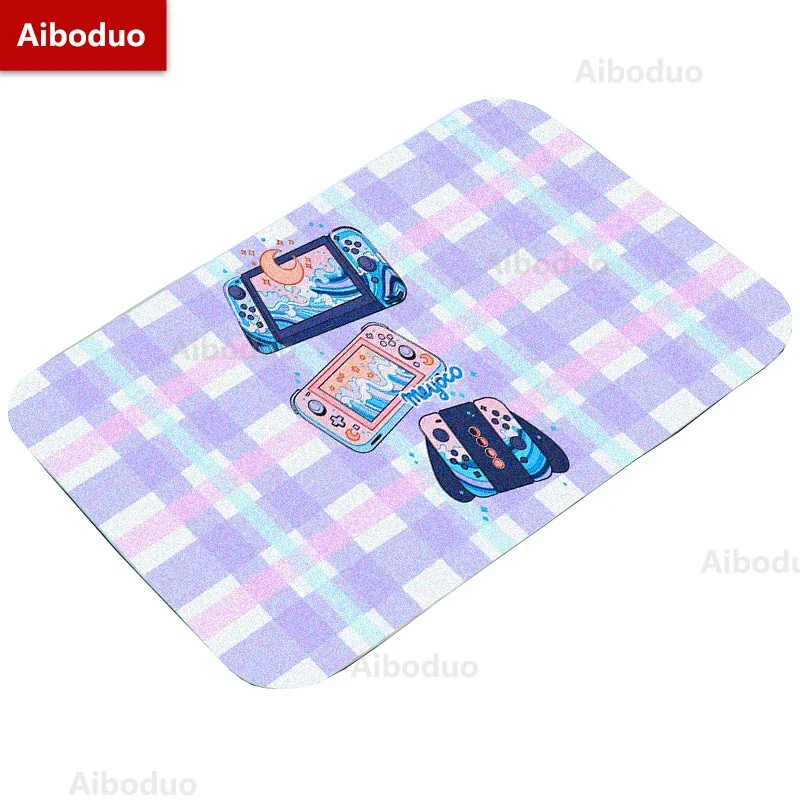 Aiboduo Girly Game Console Non-slip Bathroom Mat Carpet Entrance Doormat Bedroom Floor Mat Cute Bathroom Items Shower Mat