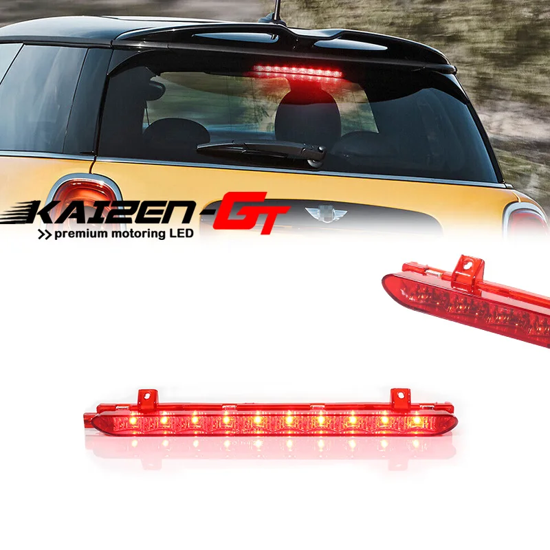 1PC Red LED High Mount Brake Light For MINI Cooper R56 R57 R58 R60 2007-2014 & F54 F55 F56 2014/2015-up 3rd third Brake Light