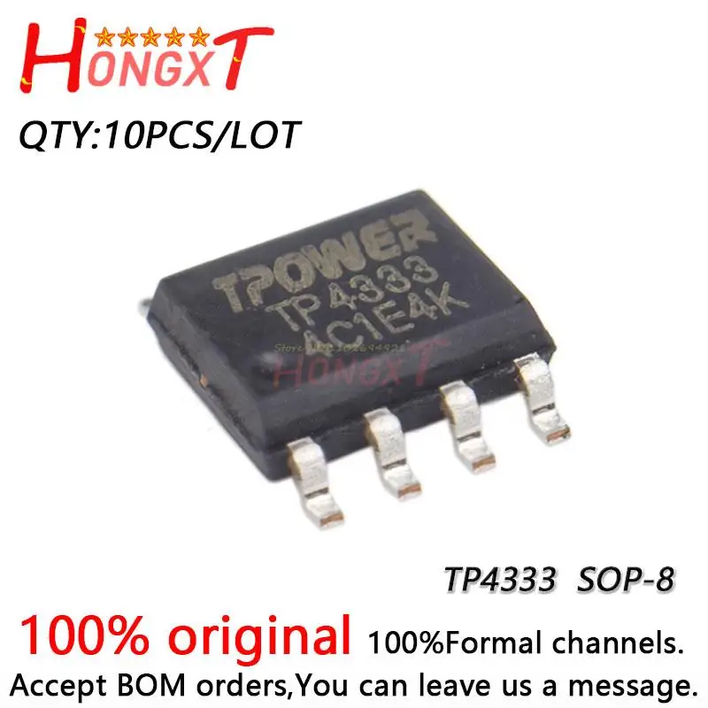 

10PCS 100% NEW TP4333 4333 SOP-8.Chipset