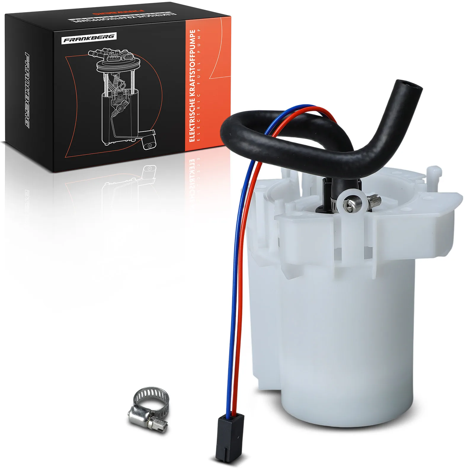 Frankberg 1x Brandstofpomp voor Opel Astra G Caravan Combo Box/MPV Tour Corsa C Box/Hatchback Saab M80807 93184986