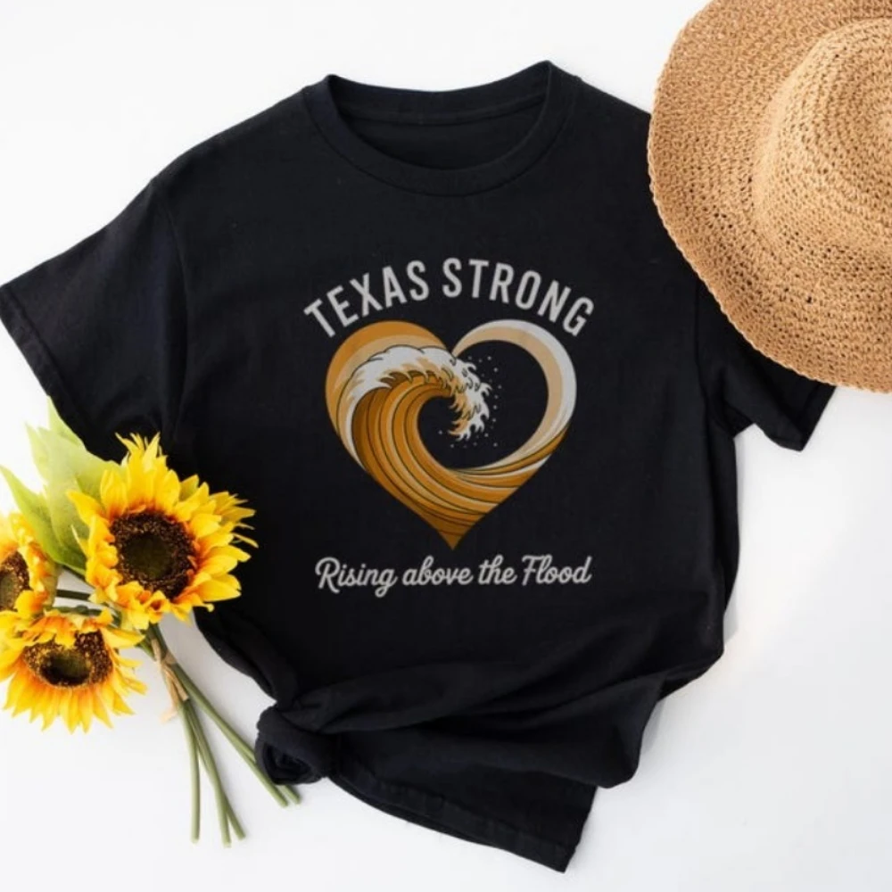 Hill Country Strong Women Unisex Shirt Disaster Relief Fundraiser Texas Support Apparel Pray for Hill Country Victims Tees