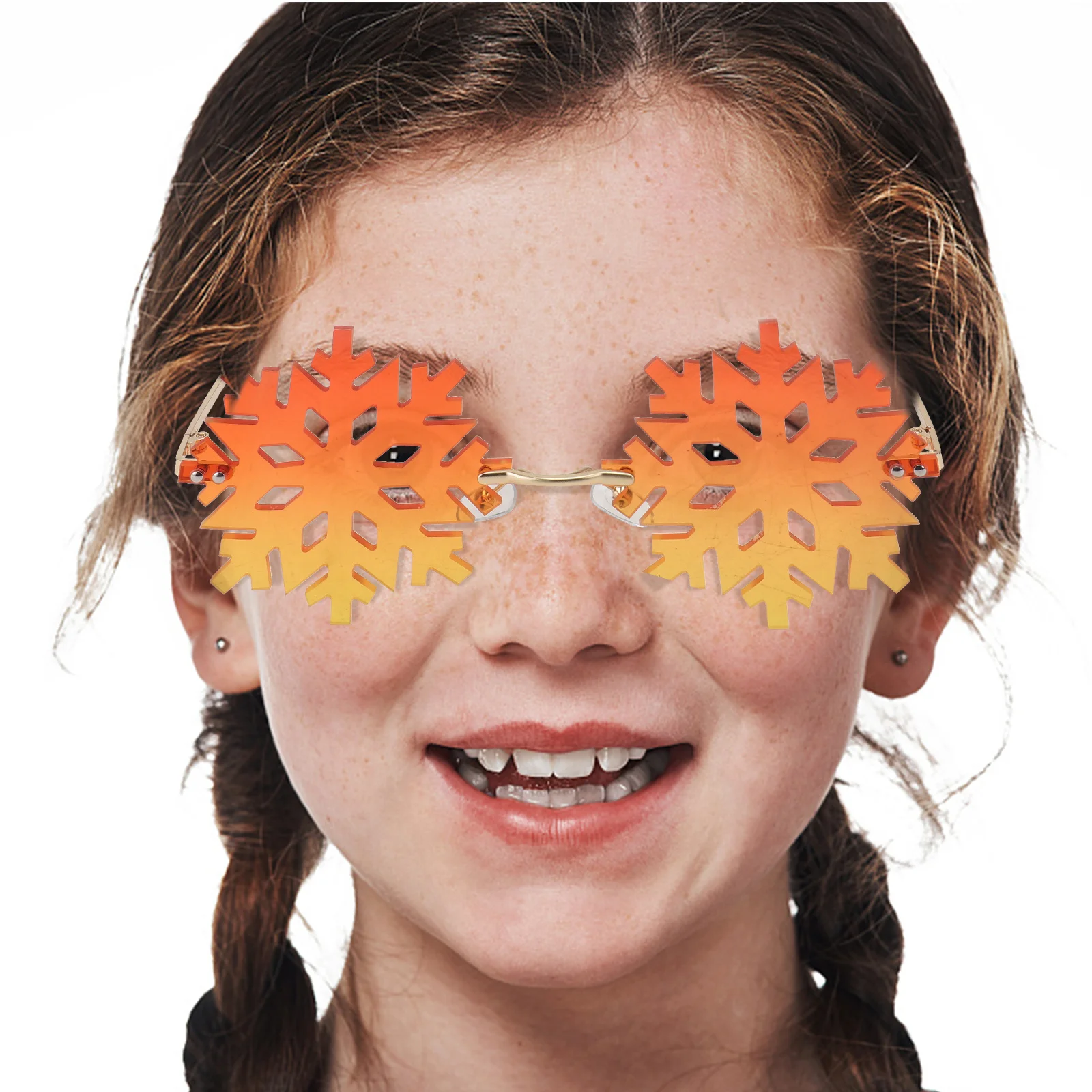 

1Pcs Lens Sunglasses Exquisite Eyewear Unique Shape Comfortable Fit Party Decoration Fun Glasses Trendy Accessory Shading