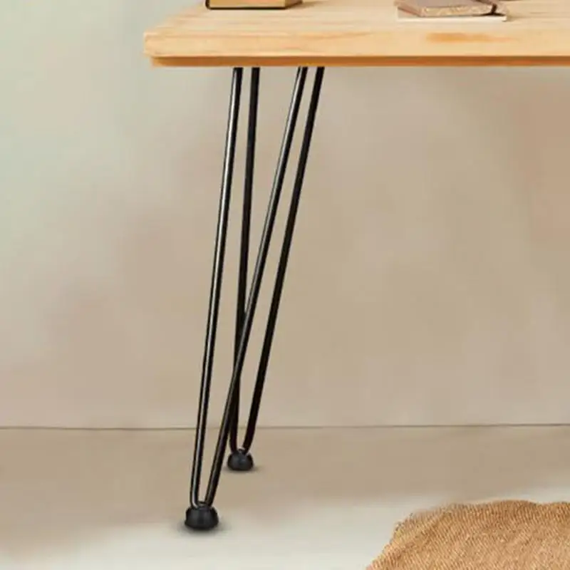 Patas de mesa de Metal, 2 patas de mesa de hierro, soporte de Base resistente, repuesto para banco, tocador, sofá, gabinete, estilo moderno