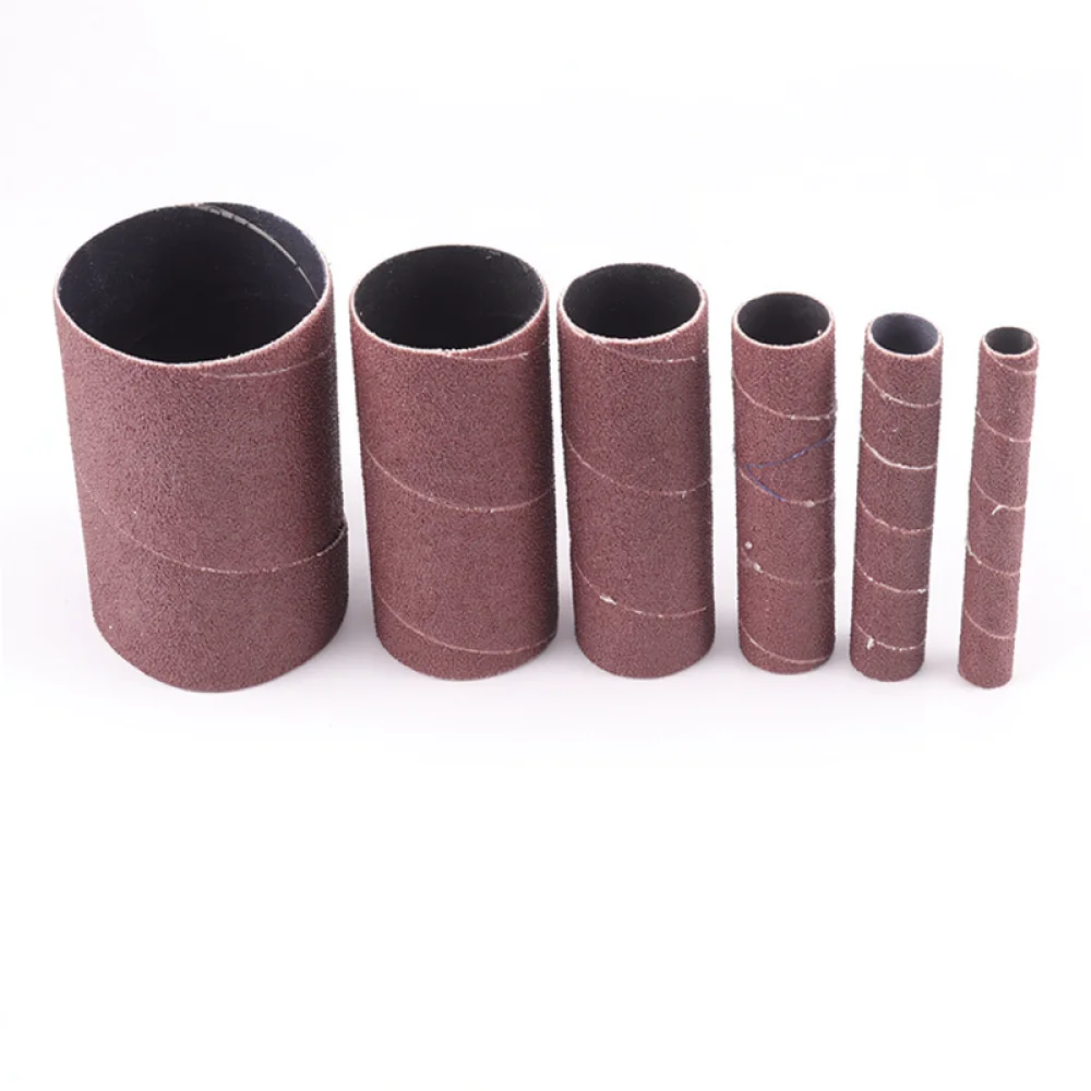Sanding Bands Set For Jiuling Rotary Tool Kits Abrasive Sleeves For Grinding Polishing Metal Wood Rust Removal Edge Shaping