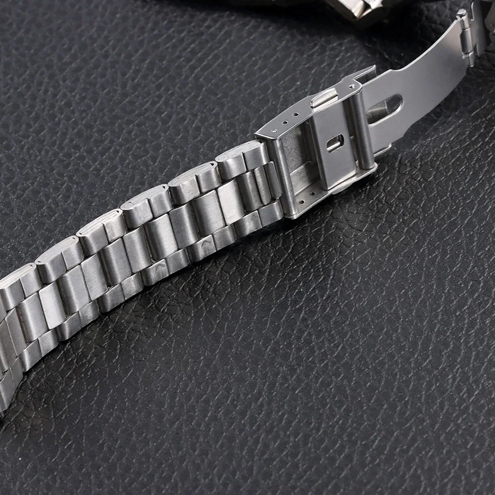 Stainless Steel Watchband for Rolex Watch Replacement Wrist Strap for Seiko 20mm 22mm Men Women Bracelet Watch Accessories