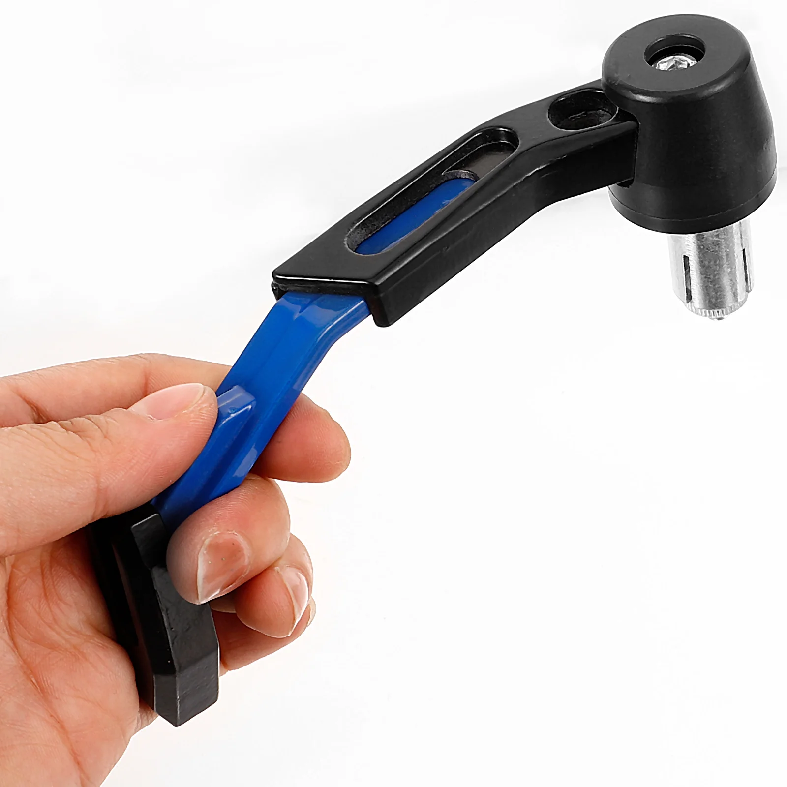 

Motorcycle Bow Universal H Cover Blue Brake Part Protective Accessory Durable Metal Adjustable Design Lightweight
