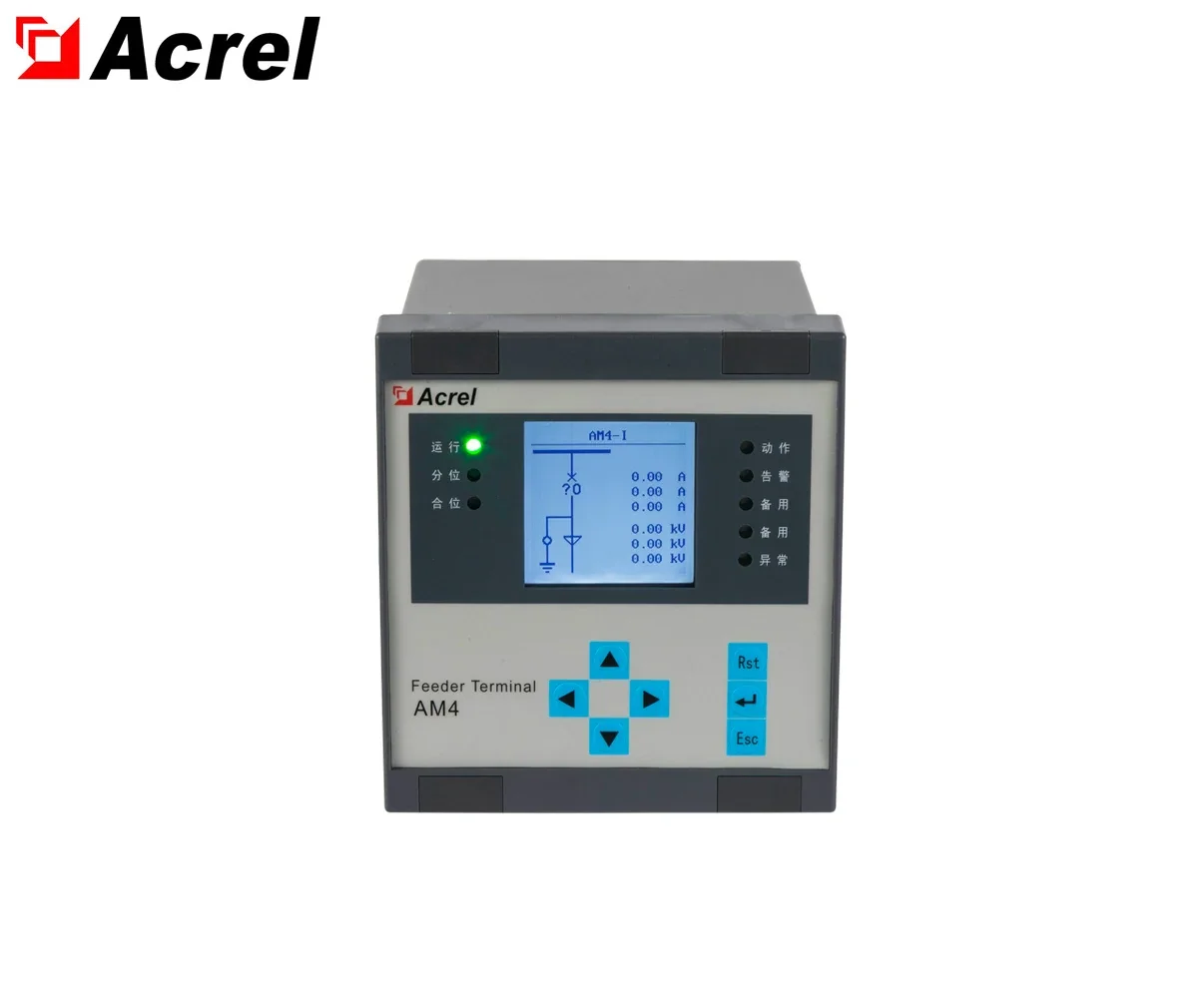 AM4-U1 Current Monitoring Relays Microcomputer Protection Device Voltage Protection Relay with 4 Channels Voltage