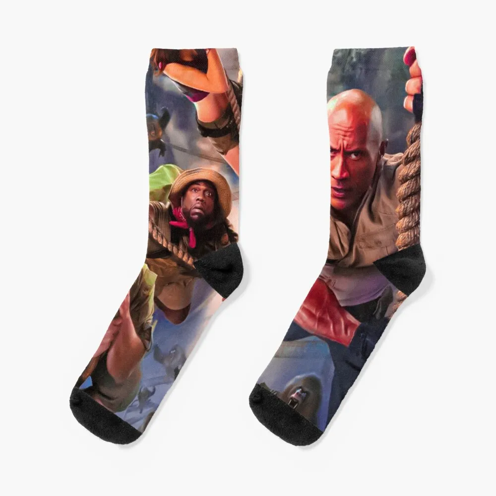 

Jumanji : The Next Level v0.3 Socks crazy funny gift cool Designer Man Socks Women's