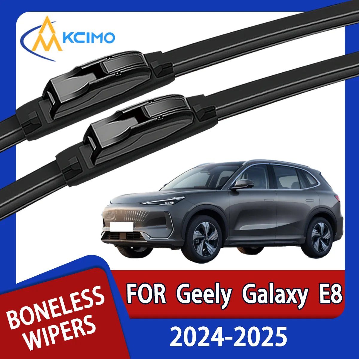 

2Pcs Front Windshield Wiper Blades For Geely Galaxy E8 2024-2025 Windscreen Window Car Accessories