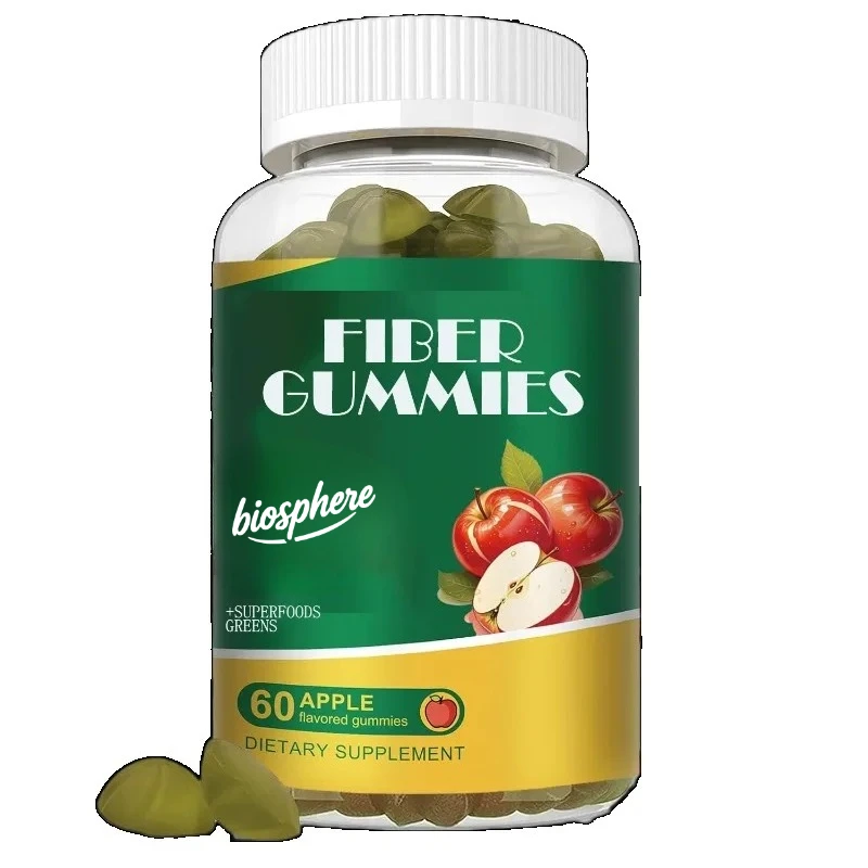 

13 in 1 prebiotic fiber ACV gummies - Digestive, intestinal health support -60 vegan gummies
