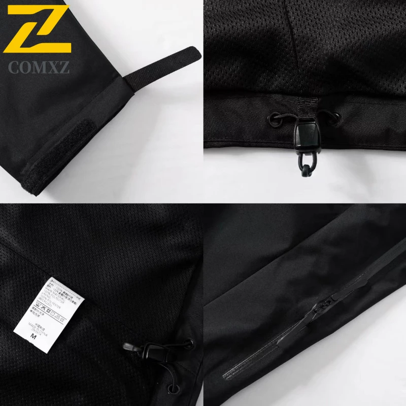 2025 Autumn Thin Windbreaker Jacket Men Solid Color Hoodee Outdoor Hiking New In Outerwears Coats Chaqueta Cortavientos Hombre