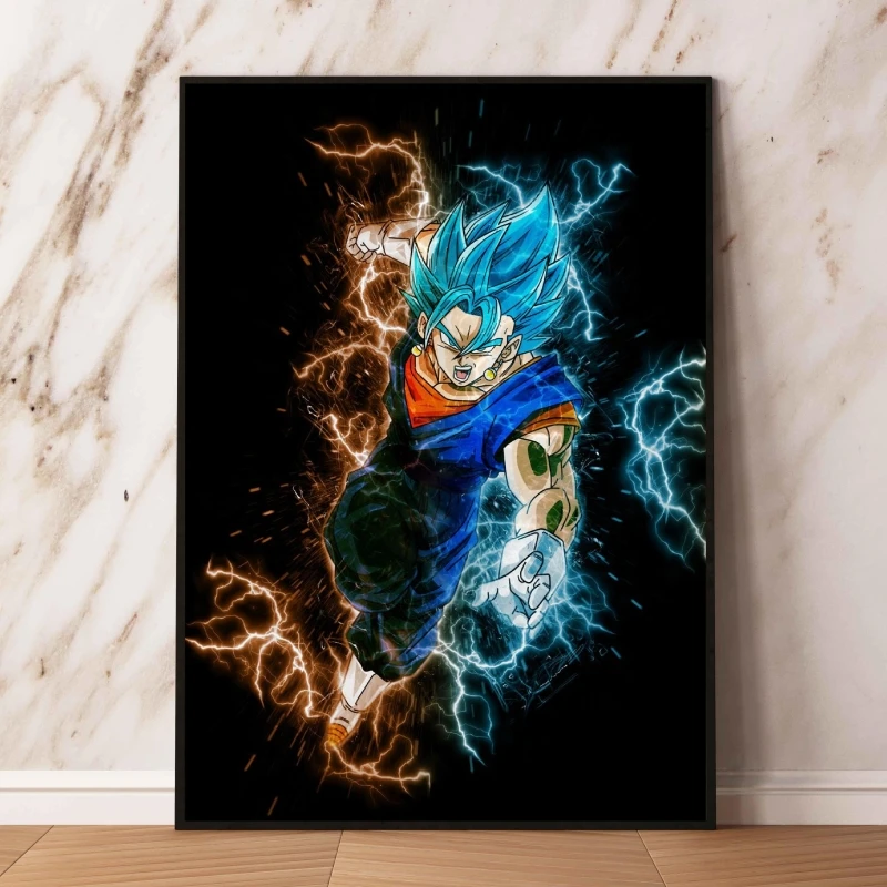 Print On Canvas Dragon Ball Kakarot Cuadros Best Gift Children's Bedroom Decor Picture Comics Pictures Wall Art Friends Gifts