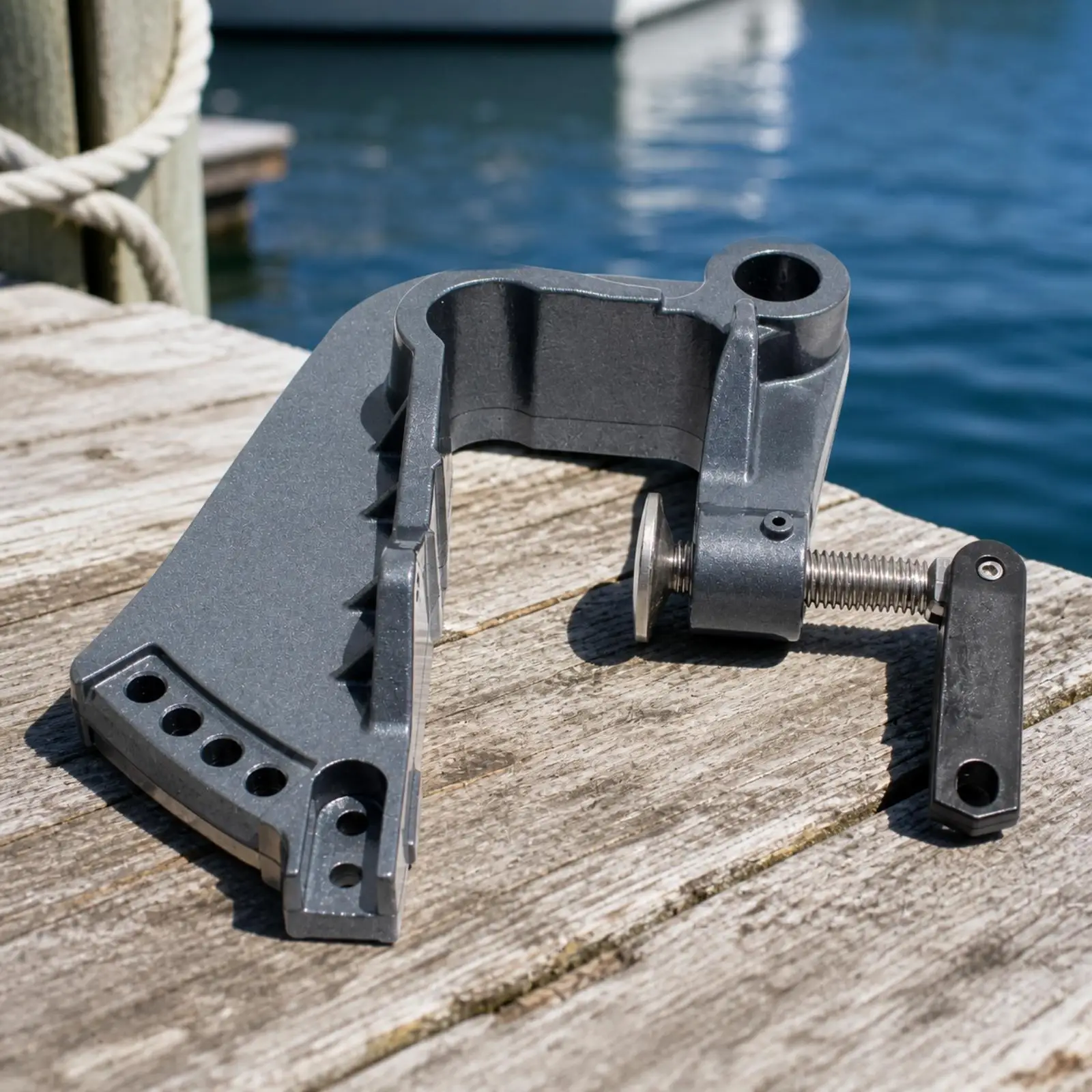 Outboard Motor Replacement Part Easy Installation Marine Engine Component Dark-Finish Mechanical Part for Boat Owners, Parts