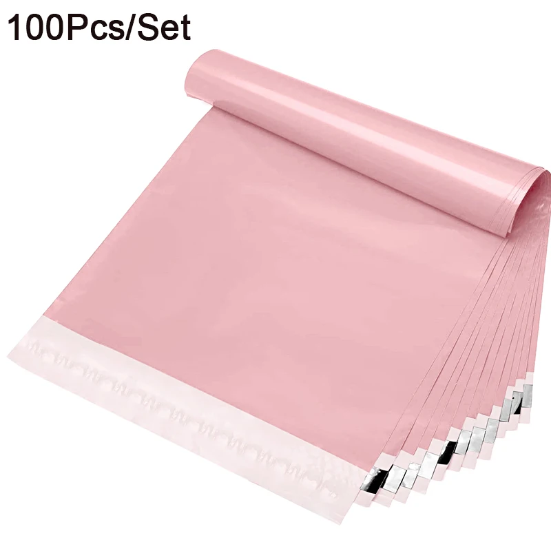 

100Pcs/Lots Courier Bag Envelope Packaging Delivery Bag Waterproof Self Adhesive Seal Pouch Mailing Bags Plastic Transport Bag