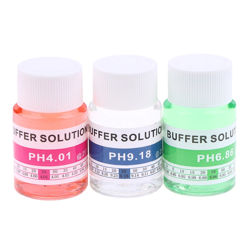 30ML PH Buffer Calibration Solution 1382ppmEC/μS Precise Conductivity Salinity Calibration Solution PH Meter Buffering Agent