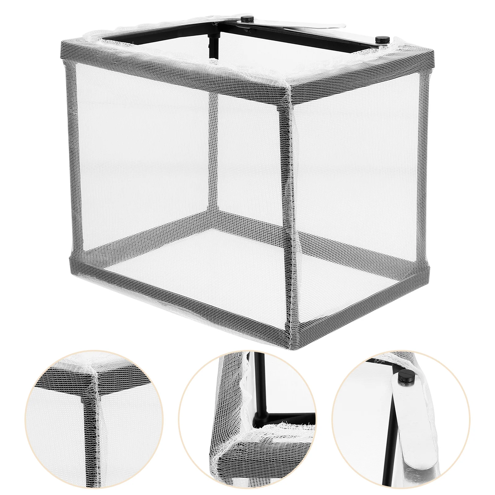 Fish Tank Isolation Net Breeding Case Accessory Hatchery Separator Turtle Habitat