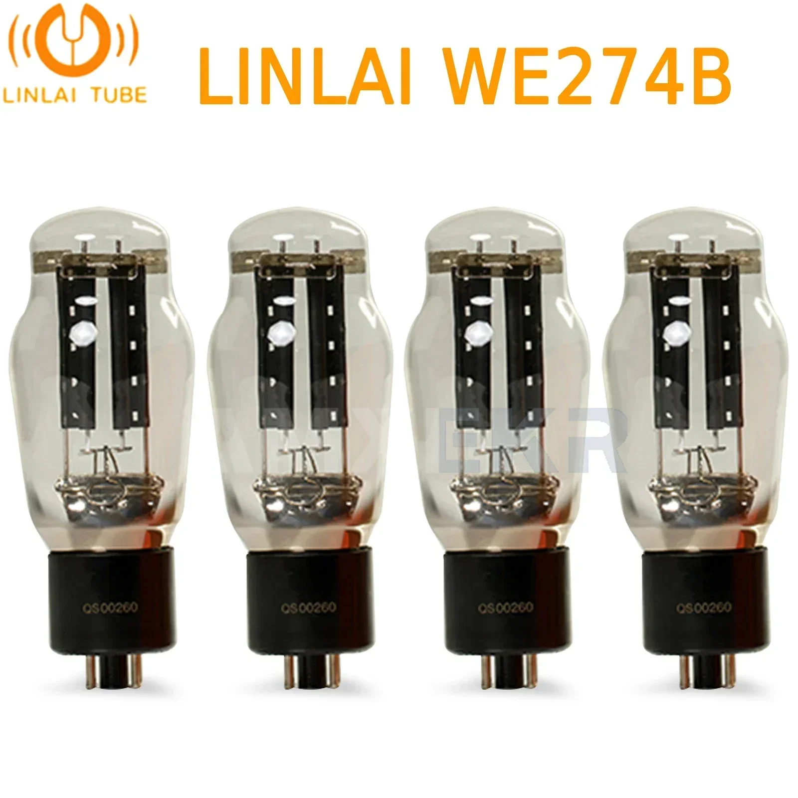 

LINLAI WE274B Rectifier Tube Can Replace 5U4G/5AR4/5R4G/GZ34 Tube