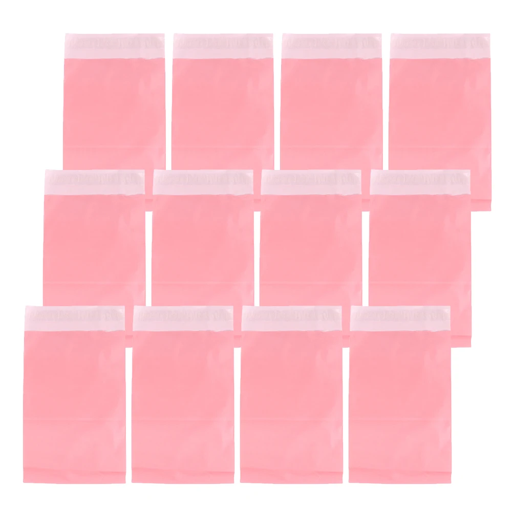

100 Pcs Waterproof Packaging Bags Thickened Pink Mailing Bags for Clothing Shipping Mailers Gift Wrapping Envelopes