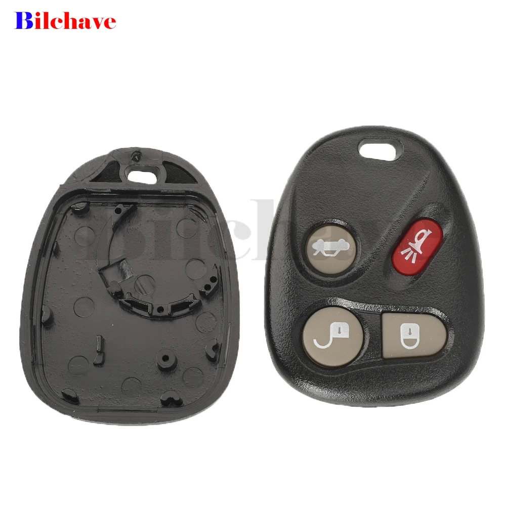 Jingyuqin Chiave A Distanza Dell'automobile Borsette Caso Fob Per Buick 2003-2007 Chevrolet Trailblazer GMC Ingresso di Ricambio Con Supporto Della Batteria