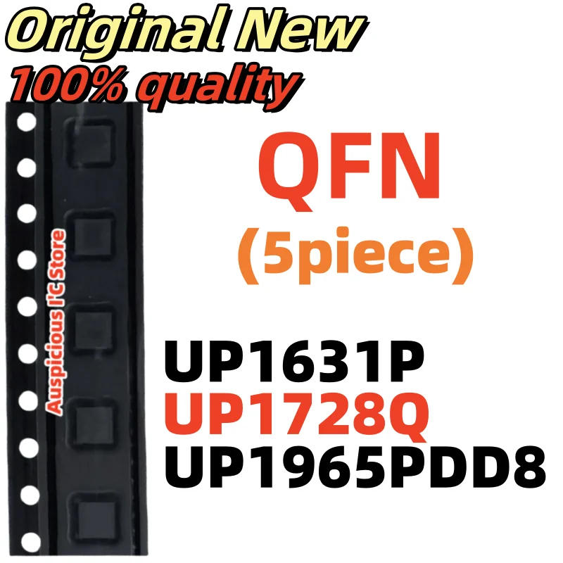 

(5pcs) 100%New UP1728Q UP1728QDDA QFN-10 UP1631P UP1631PQJH QFN-28 UP1965P UP1965PDD8 QFN-8