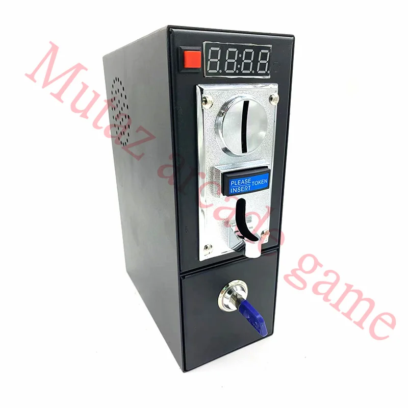 

Coin operated timer control box with 616 multi coin acceptor and JY-16B Timer for washing machine laundry machine charge station