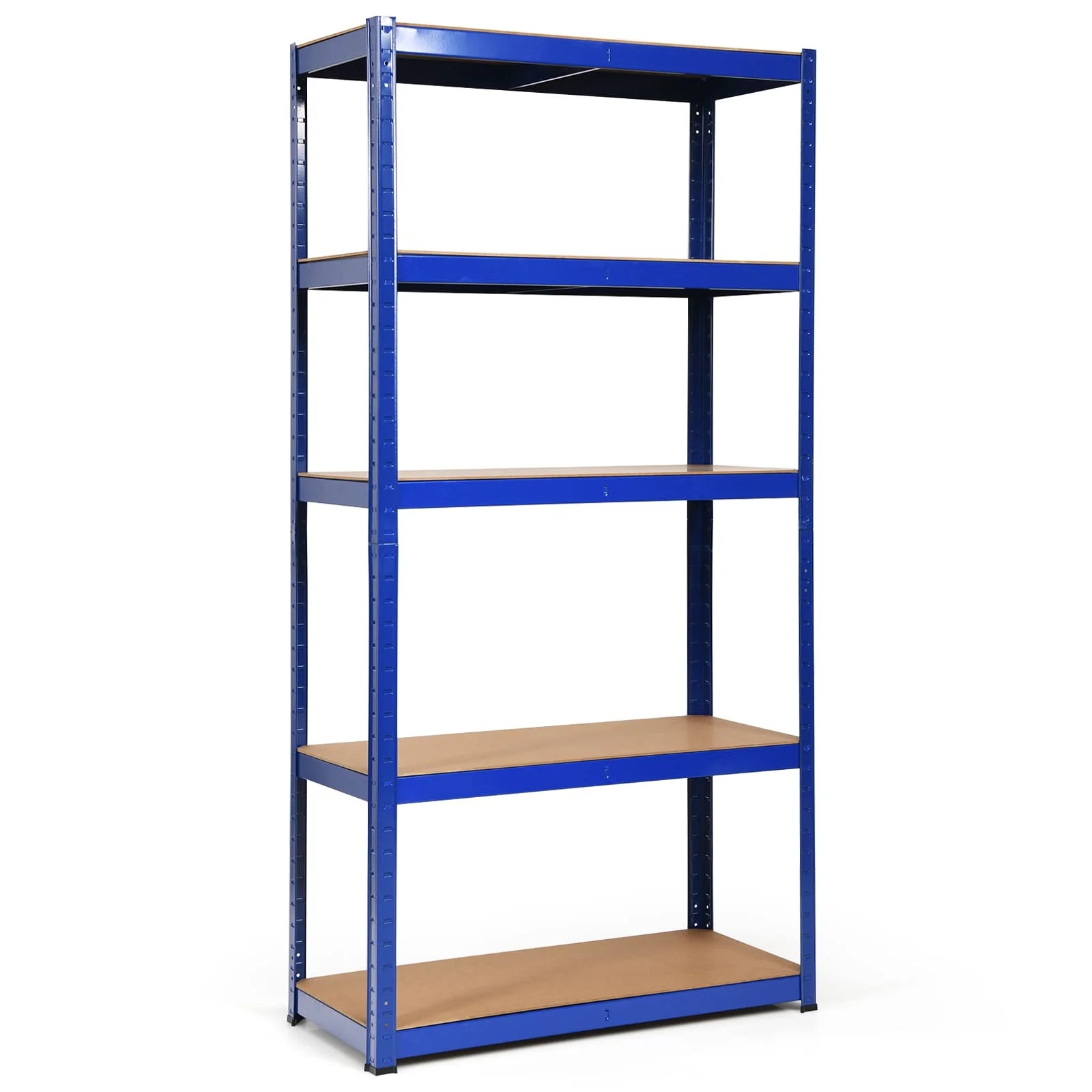 GOFLAME 5-Tier Storage Rack Garage Shelf w/ Heavy-Duty Metal Frame-Navy