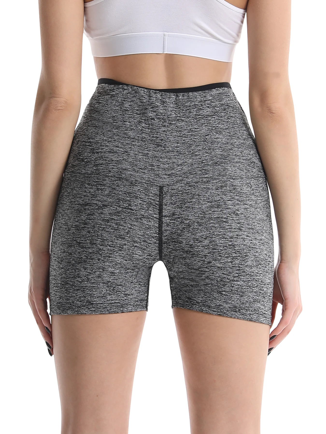 Sauna Sports Shorts For Women High Waist Slimming And Waist Training Shorts Sweating Exercise And Fitness Shorts