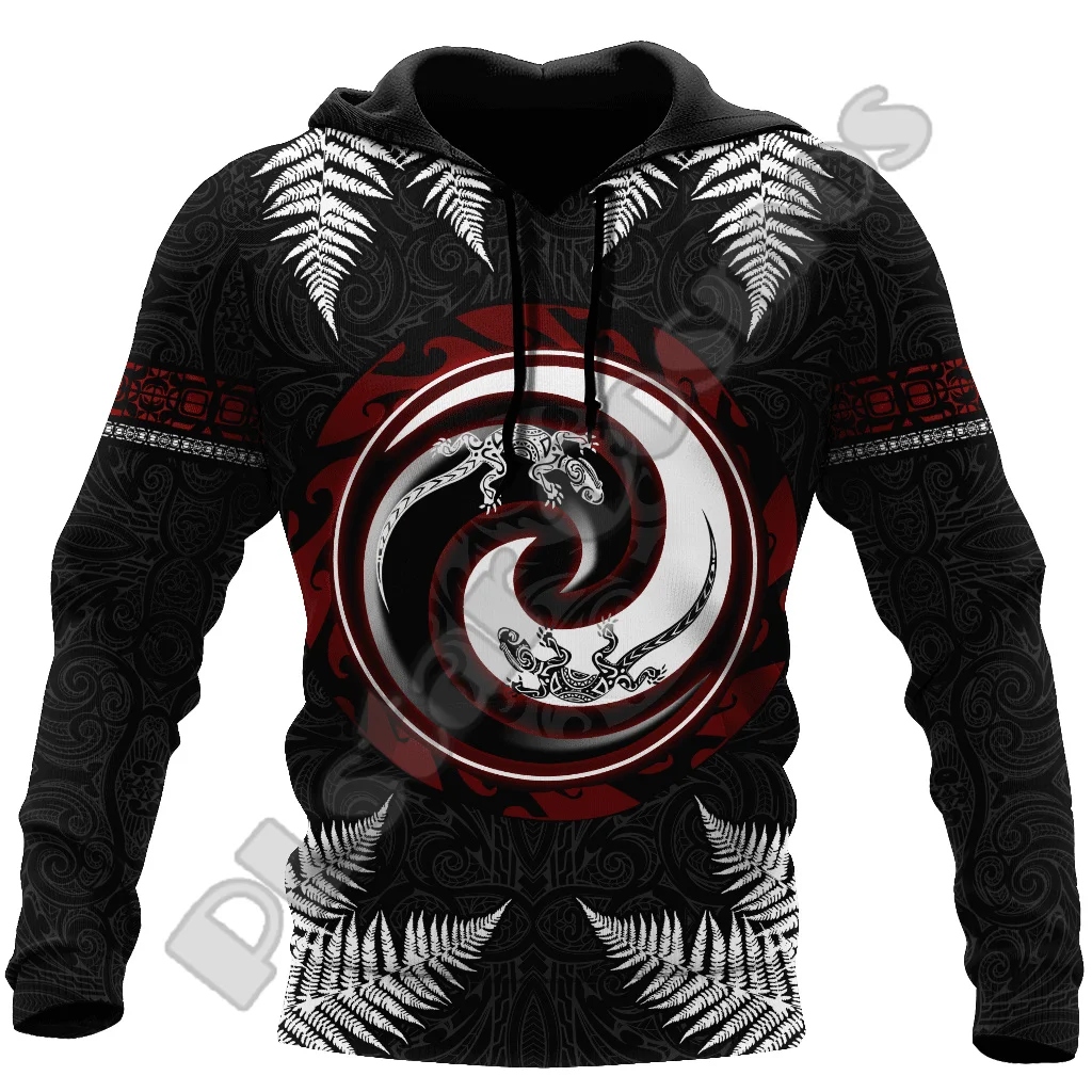 

Custom Name Country Flag New Zealand Aotearoa Maori Tattoo Retro Tracksuit 3DPrint Pullover Streetwear Casual Jacket Hoodies X23