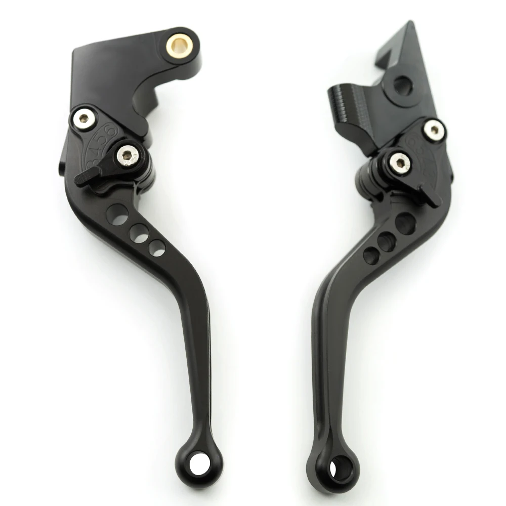 

Black Adjustable Motorcycle Short Brake Clutch Levers For Yamaha TDM 900 2004-2010 FZS1000 FZ 09 20152001-2005