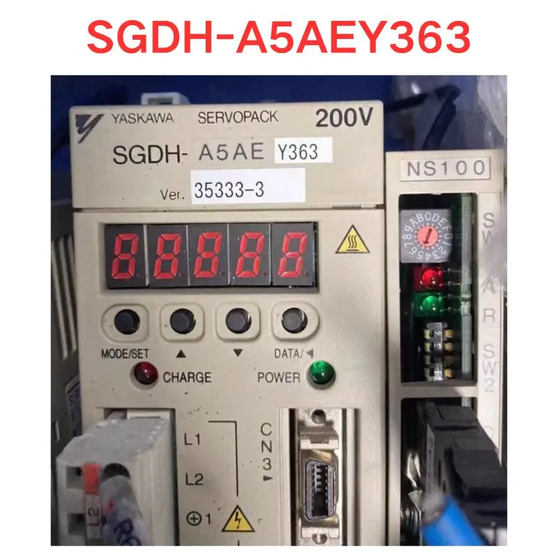 Used OEM disassembled parts SGDH-A5AEY363 Servo driver Functional test OK
