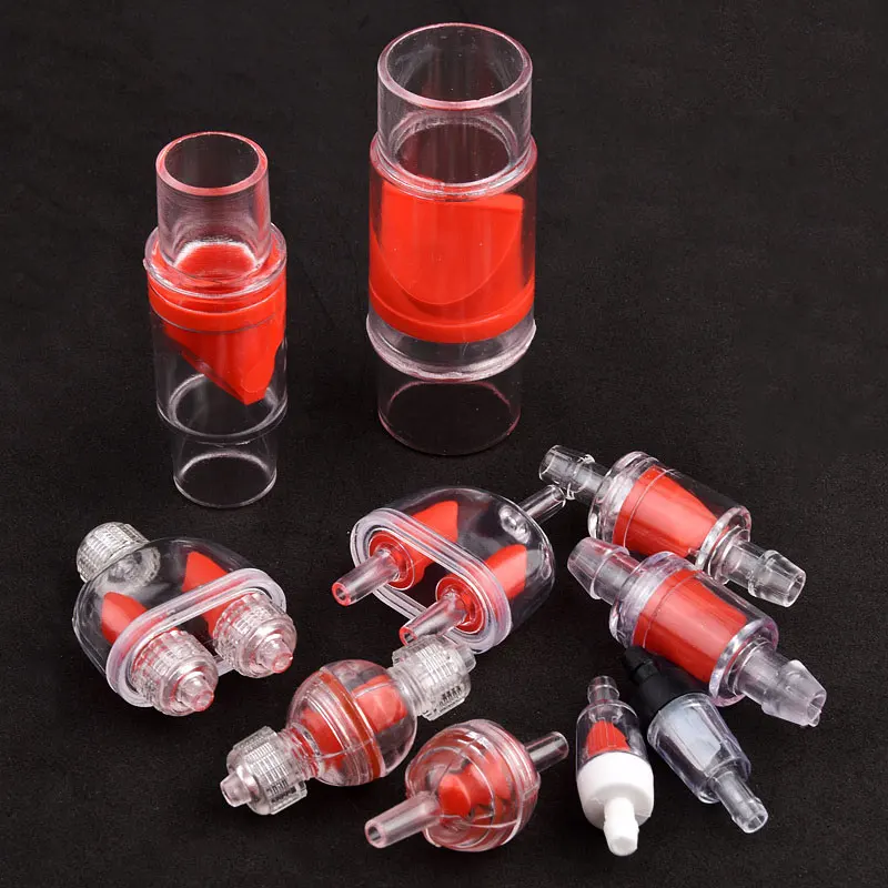 Válvula de retenção unidirecional para aquário, sem retorno, pagode, rega, mangueira de irrigação, válvula de retenção, tanque de peixes, aumento de bomba de oxigênio, acessórios