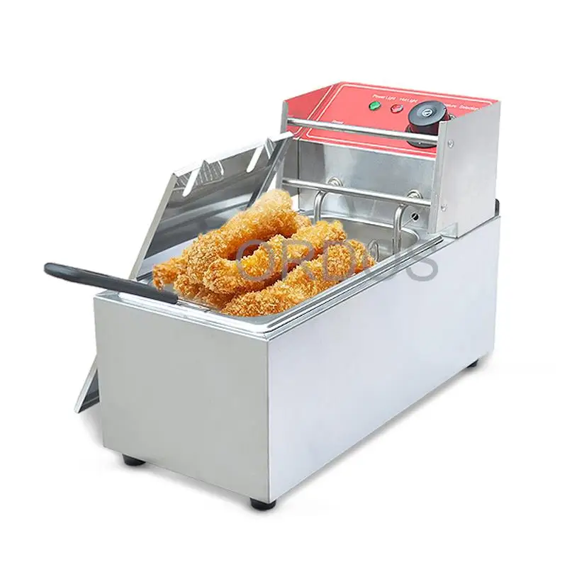 High Quality Commercial Electric Deep Fryer /Counter Top Deep Fryer / 1 Tank 1 Basket Deep Fryer