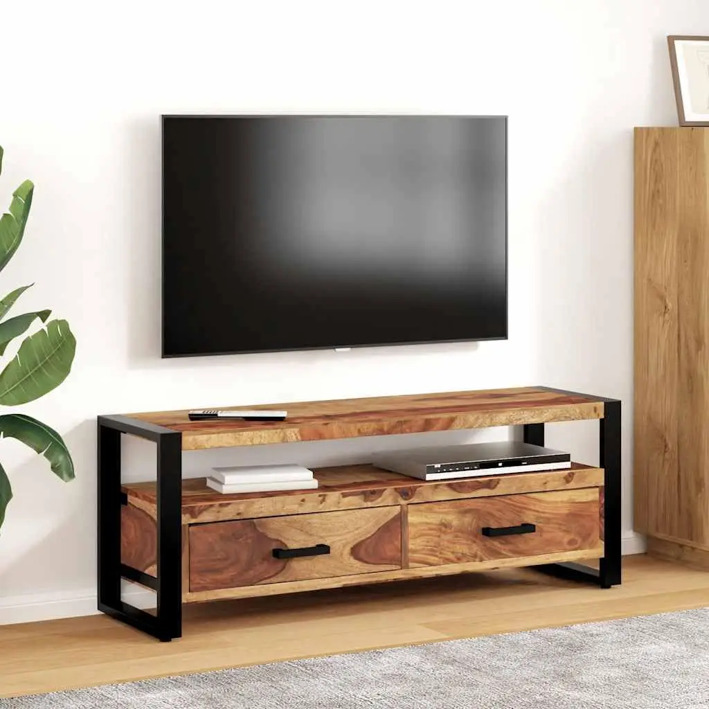 Solid Wood Acacia TV Stand 47.2