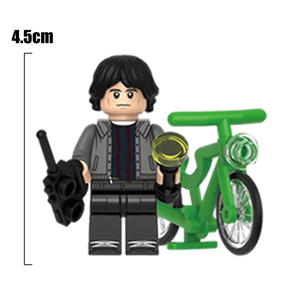 8 ピース/セットホラーテレビダスティンマイク・ラカスウィル・デモゴルゴンモデルビルディングブロック啓発アクションフィギュアレンガのおもちゃ子供のため