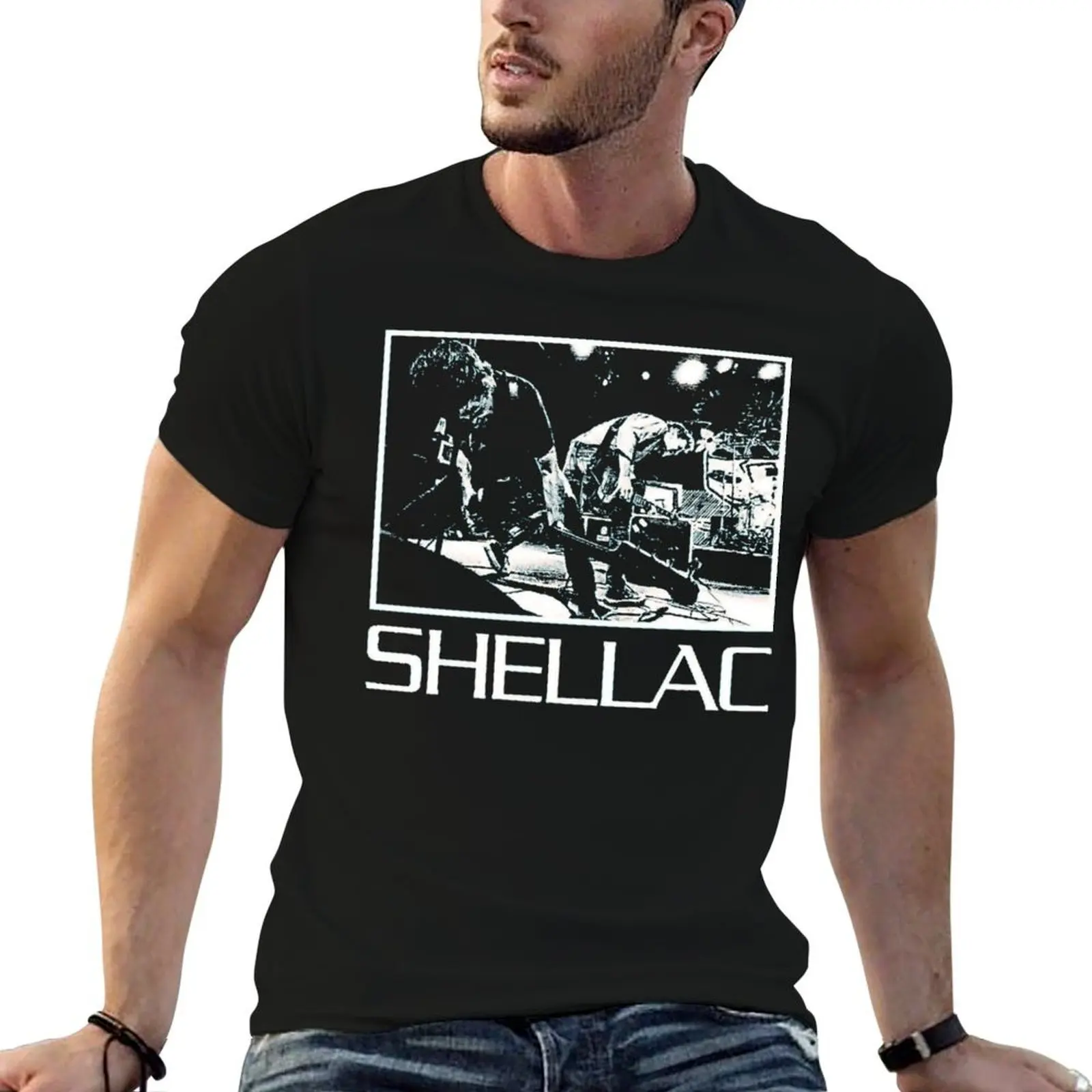 

shéllác bands T-Shirt t shirt for man 100 percent cotton t shirt man luxury T-Shirt
