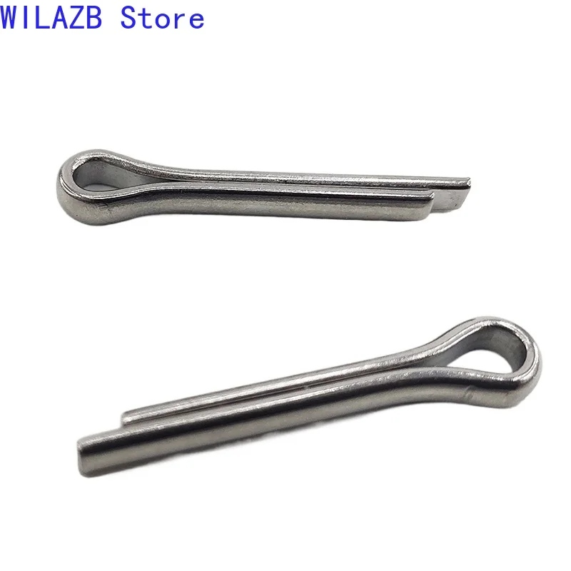 5/10/25/50Pcs M1.6 M2 To M6 GB91 304 Stainless Steel U Shape Type Spring Cotter Hair Pin Split Clamp Tractor Open Elastic Clip