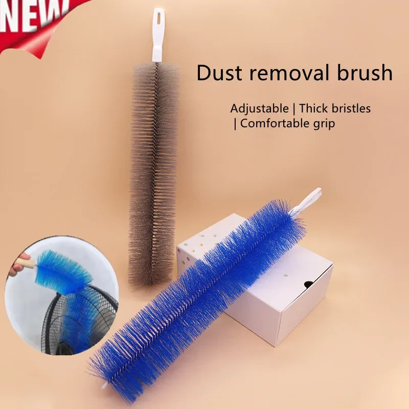 5pcs Cleaning Brush Flexible Long Multipurpose Duster Fan Brush Household Dust Remover for Air-conditioner Furniture Car Cleaner