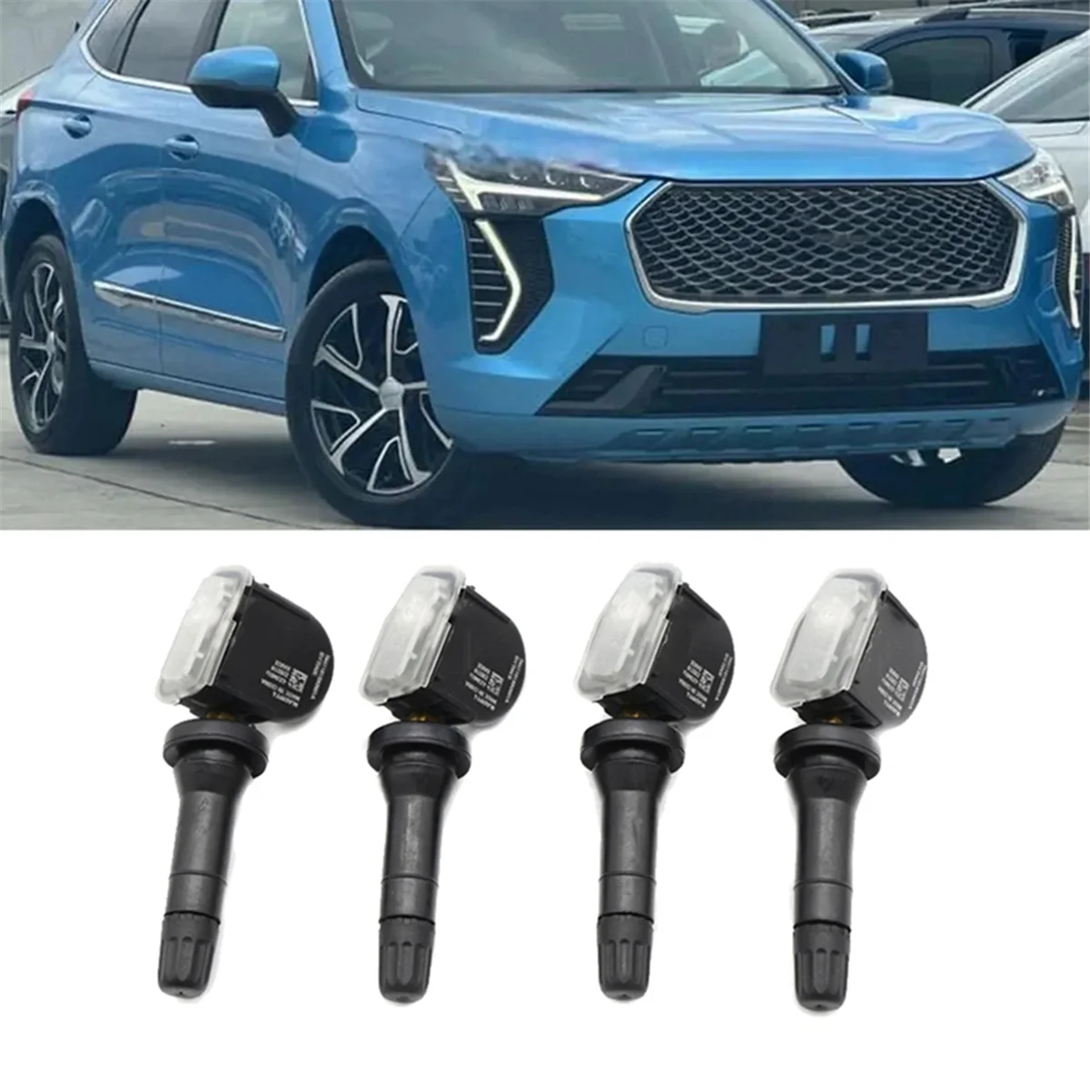 4pcs TPMS Tire Pressure Sensors 3641101XKN01A for Great Wall Haval Dargo Tank Jolion POER 2020-2021 Tyre Monitor Sensor