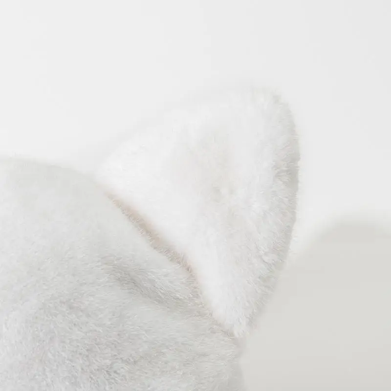 

652F Adult Plush Windproof Ear Hat Students Outdoor Cycling Skiing Hat Lovely Cold Winter Keep Warm Hat for Couple