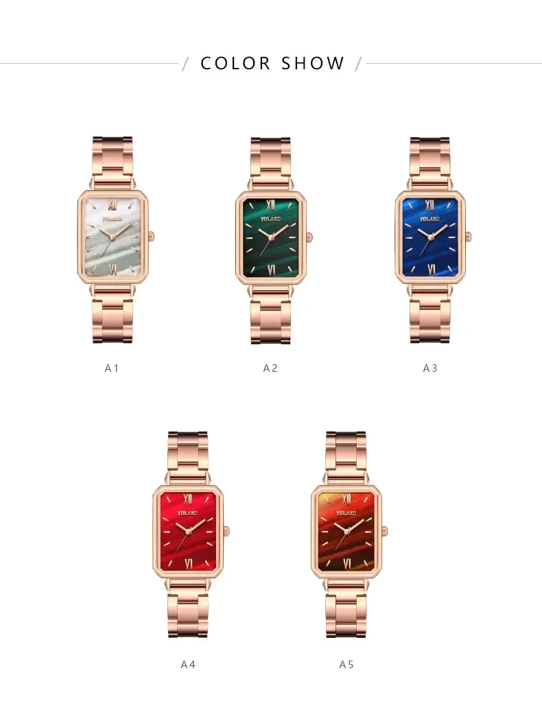 Women Watches Simple Fashion Ladies Quartz Watch Rose Gold Stainless Steel Diamond Luxury Wristwatch