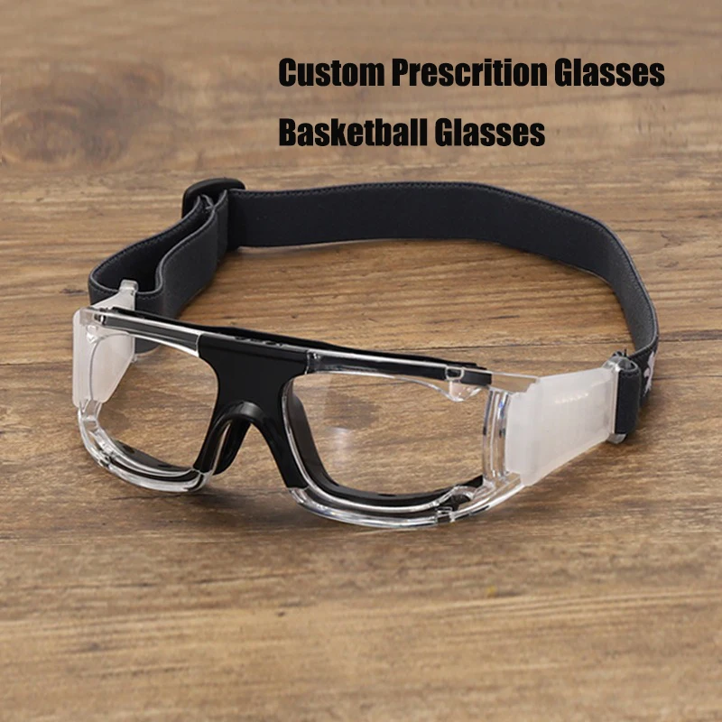 Custom Prescription Glasses Men Basketball Football Soccer Outdoor Sports Goggles Glasses Photochromic Myopia Eyeglasses