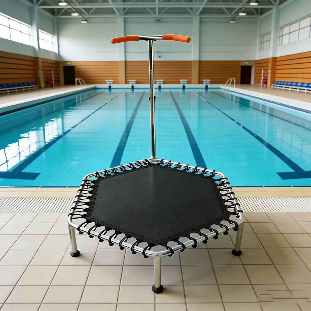 Commercial Stainless Steel Spider Leg Water Trampoline Safety Water Fitness Bounce Adult Underwater Therapy Equipment