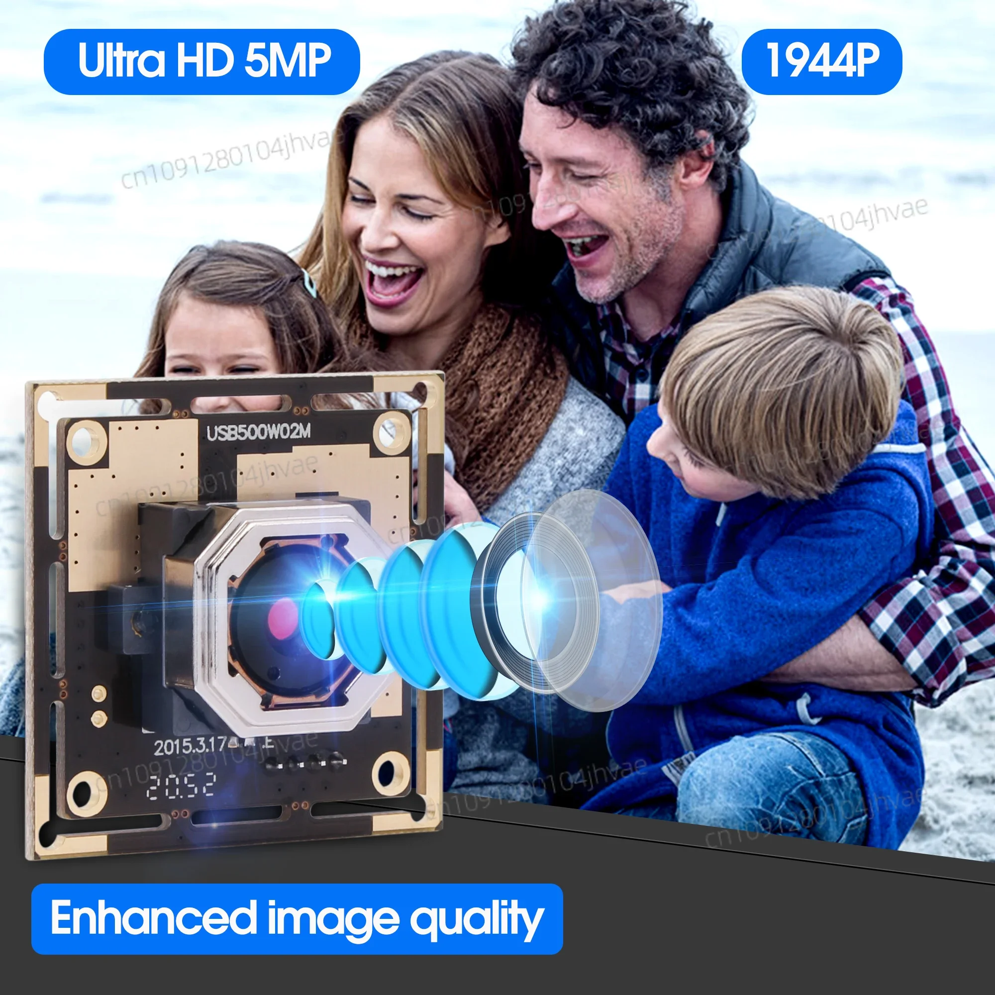 NIEUWE ELP 5mp Autofocus Cmos Sensor OV 5640 Mini USB Board Camera Module voor Telescoop Endoscoop, microscoop met 30 Graden Lens