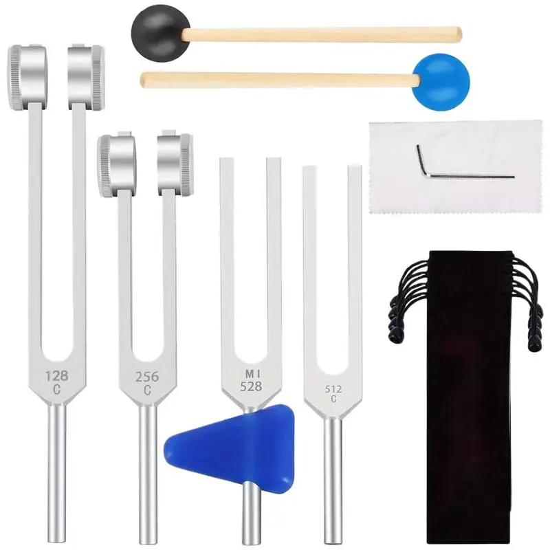 

Tuning Fork Set Multipurpose Frequency Sound Generator Portable Instruments For Clinical Diagnosis Screening Music Education