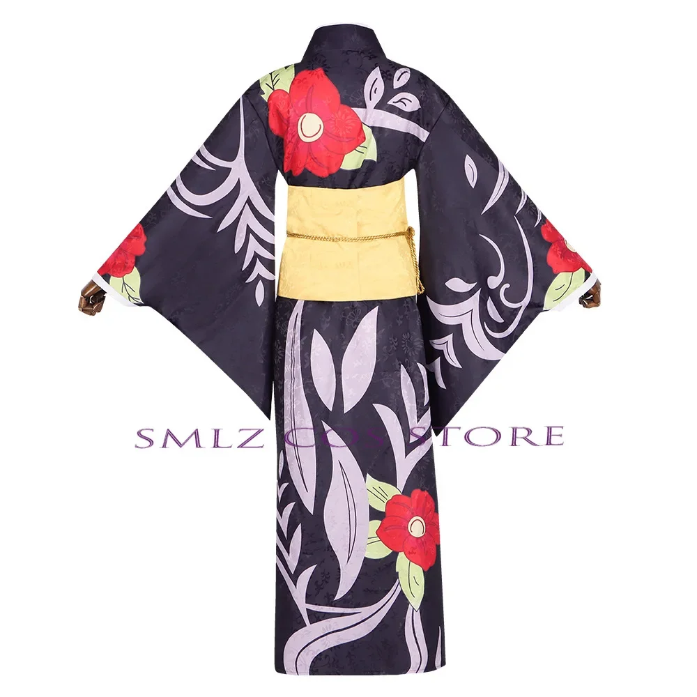 Tamayo Cosplay Anime Costume Uniform Dress Wig Halloween Party Kimono for Woman