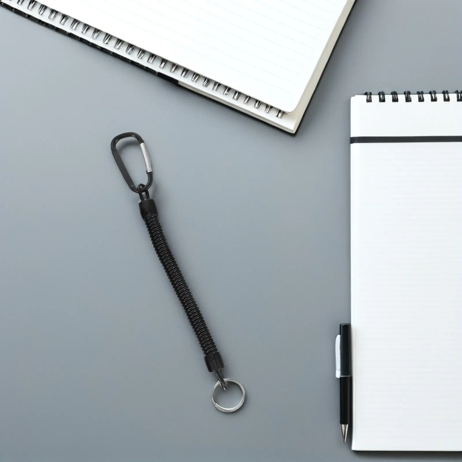 

Набор из 4 телескопических брелоков-пружинок с защитой от потери, эластичные веревочные застежки, многофункциональные, для рыбалки и активного отдыха, выдвижные держатели для ключей